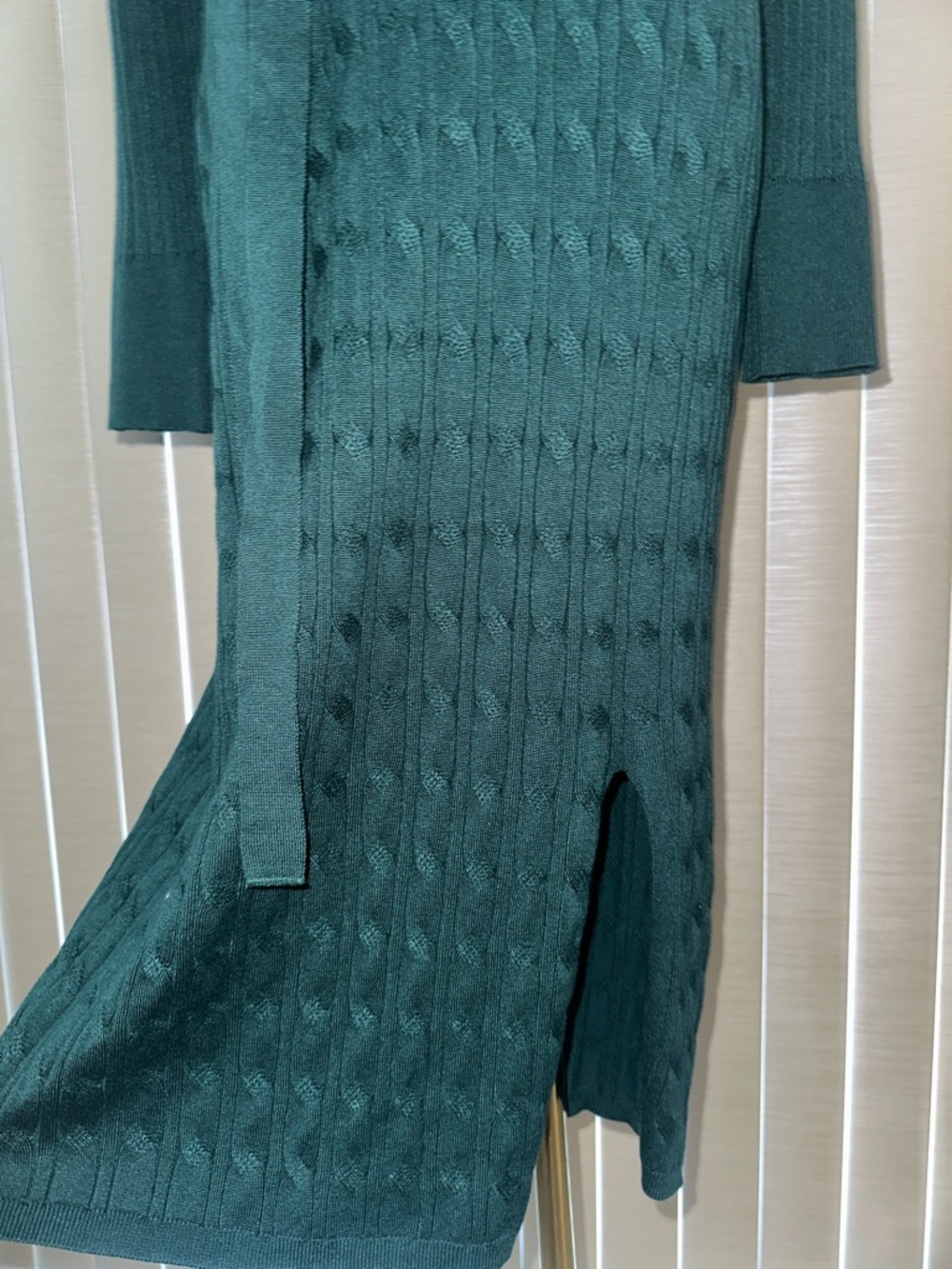Lucky Brand Deep Green Knit Dress - Picture 2 of 15